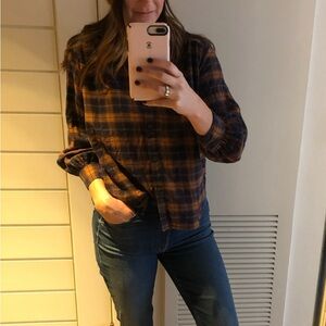 THE GREAT. Flannel Blouse